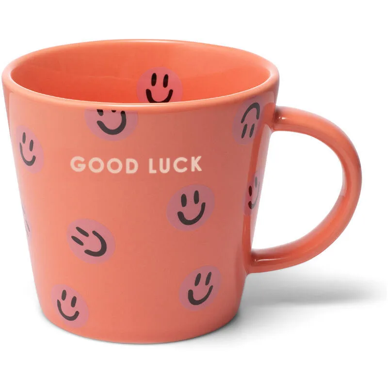 Vondels - Cappuccinokop GOOD LUCK, Koraal, 250ml