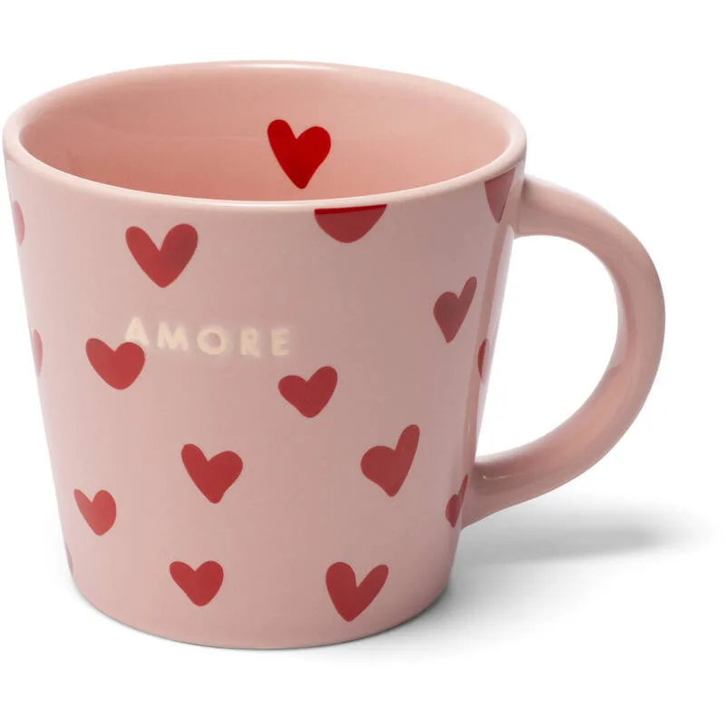 Vondels - Cappuccinokop AMORE, Roze, 250ml