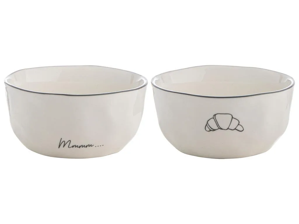 Gusta - Kom Enjoyables, Set van 2, Ø13,5 cm