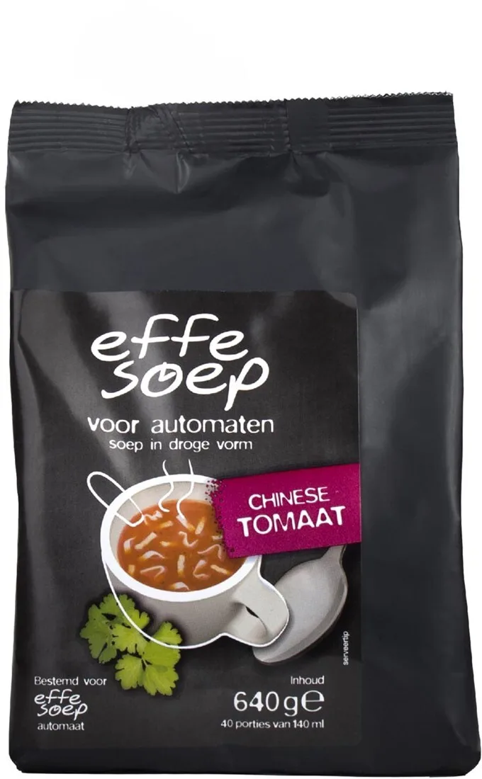 Effe Soep - Vending soep Chinese Tomaat