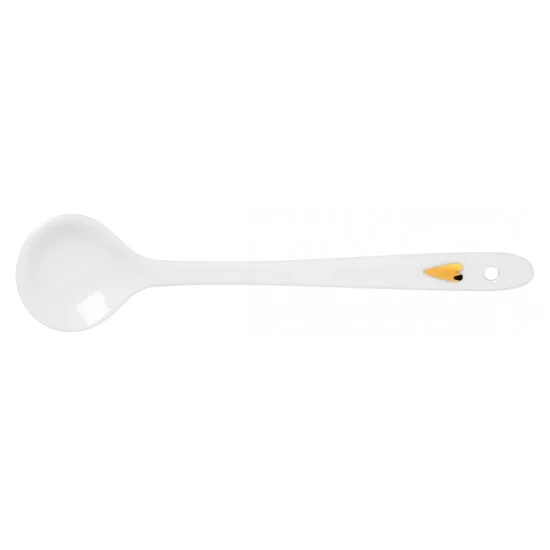Räder, kleine lepel met hart, wit met goud