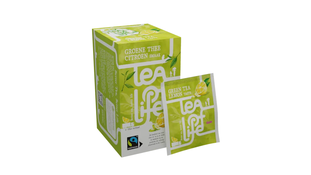 Tea of life Originals, green tea lemon, fairtrade