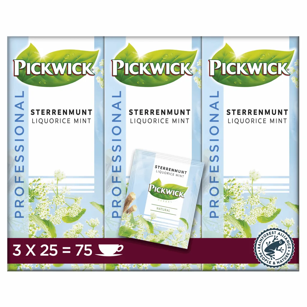 Pickwick Sterrenmunt, 75x2g met envelop