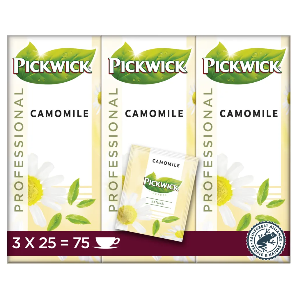 Pickwick Kamille, 75x1,5g met envelop
