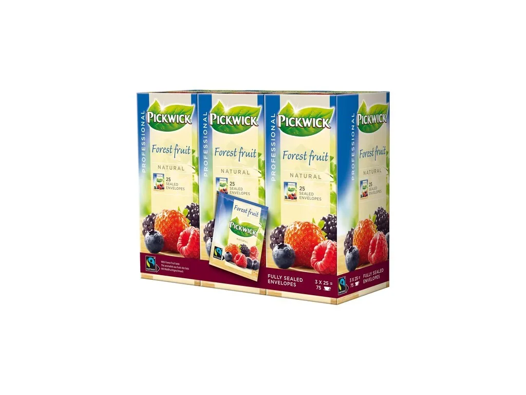 Pickwick Bosvruchten, 75x1,5g met envelop