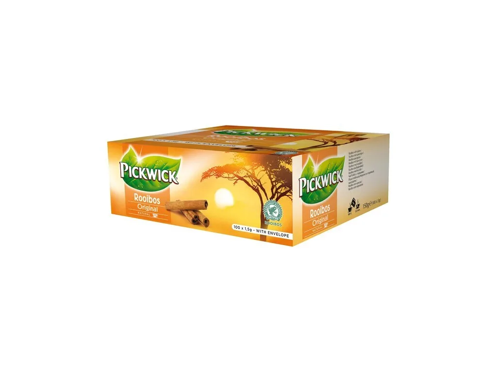 Pickwick Rooibos, 100x1,5gram met envelop UTZ