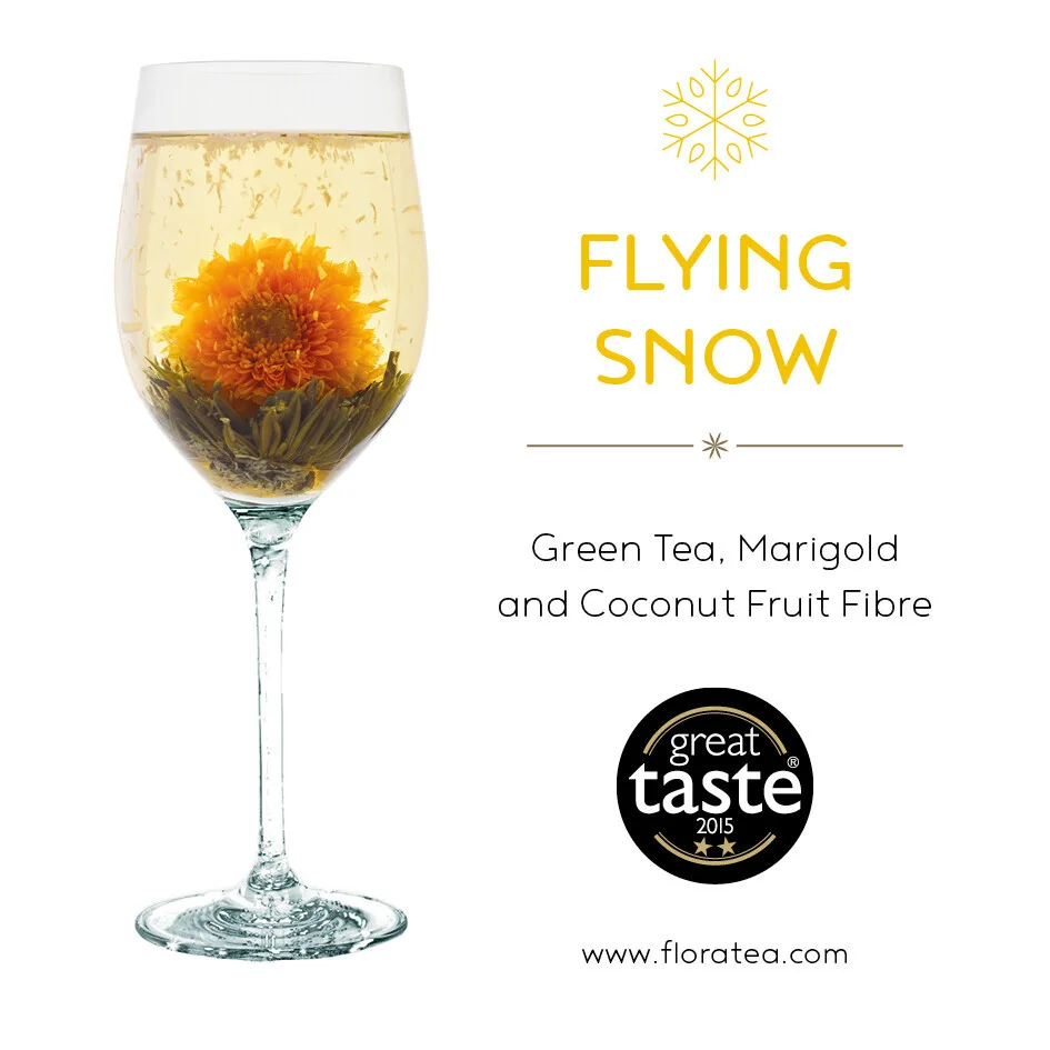 Theebloem Flying Snow – Flora Tea