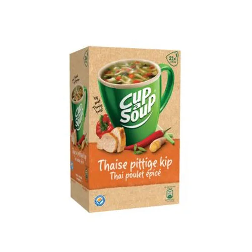 Cup-a-Soup Classics Thaise Pittige Kip 21 x 175 ml