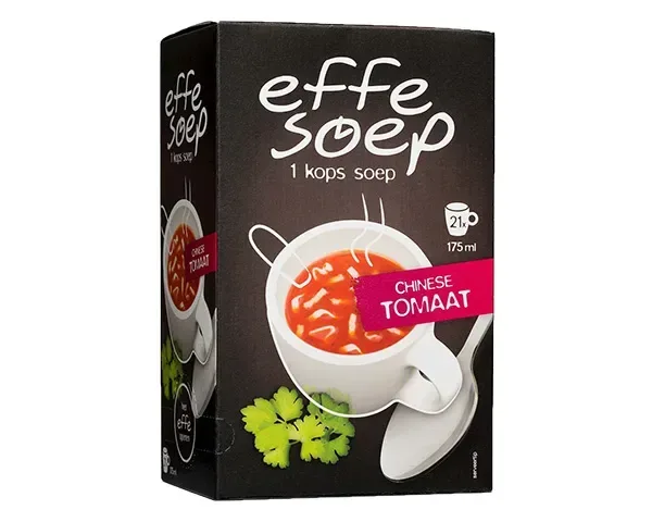Effe Soep – Chinese Tomaat 1 Kops, 21x 175ml