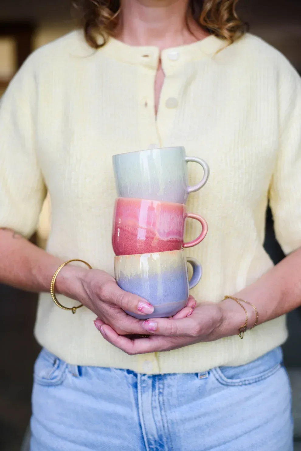 Sus.Studio - Festa koffiemok met oor 260ml, diverse kleuren