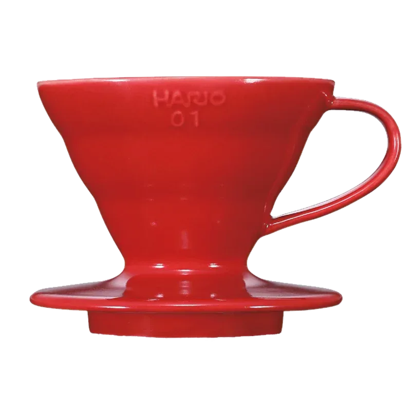 Hario - V60 Dripper Keramiek, 01, Rood