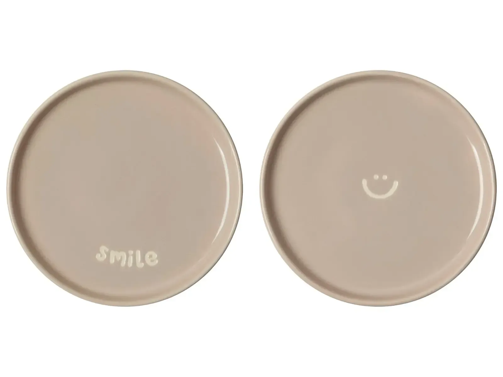 Gusta – Bord Enjoyables Smile, Set van 2,  Ø15,5cm