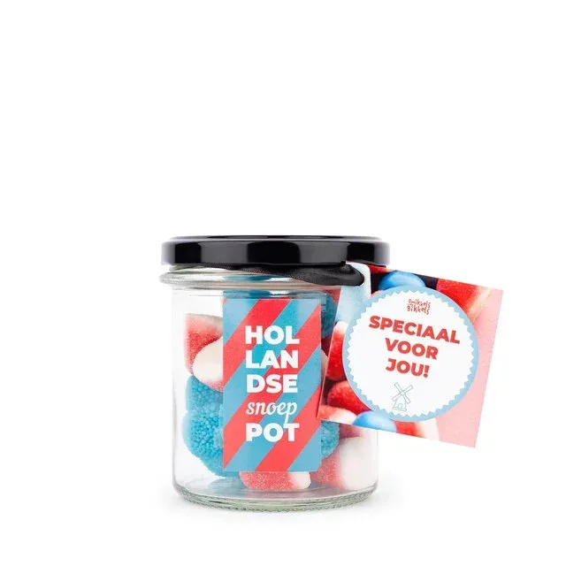 Geven is Leuker - Hollandse snoep pot, 'Speciaal voor Jou'.