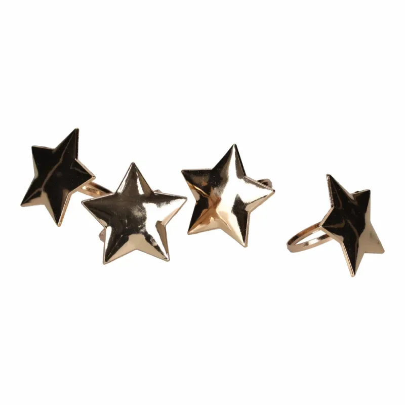 Jens Living - Servetringen Ster, Set van 4