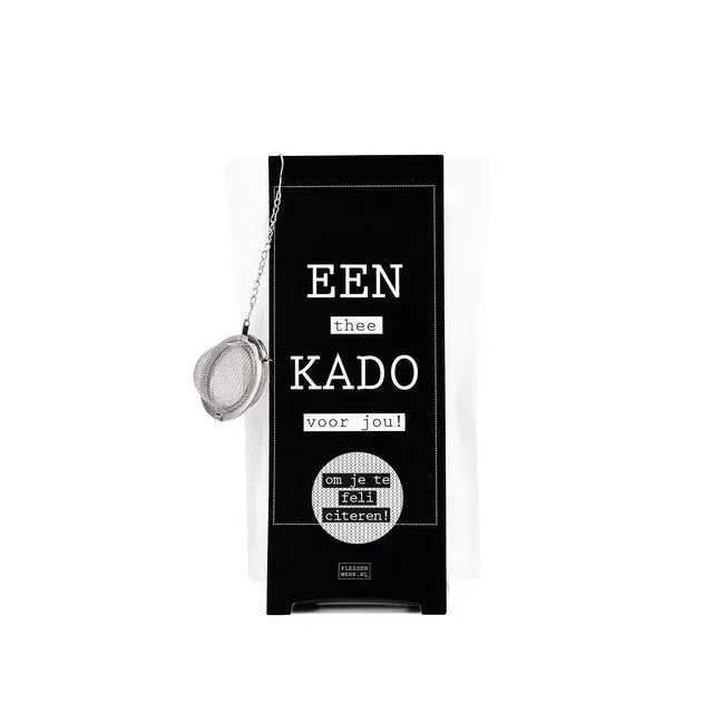 Flessenwerk - Een thee KADO voor jou! 'Om je te feliciteren'