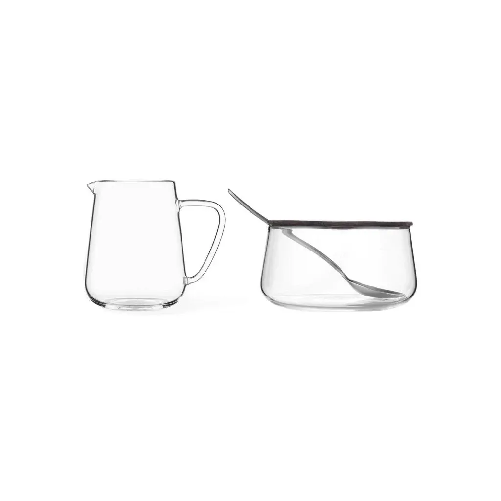 VIVA - Suiker- en Melksset CLASSIC, glas