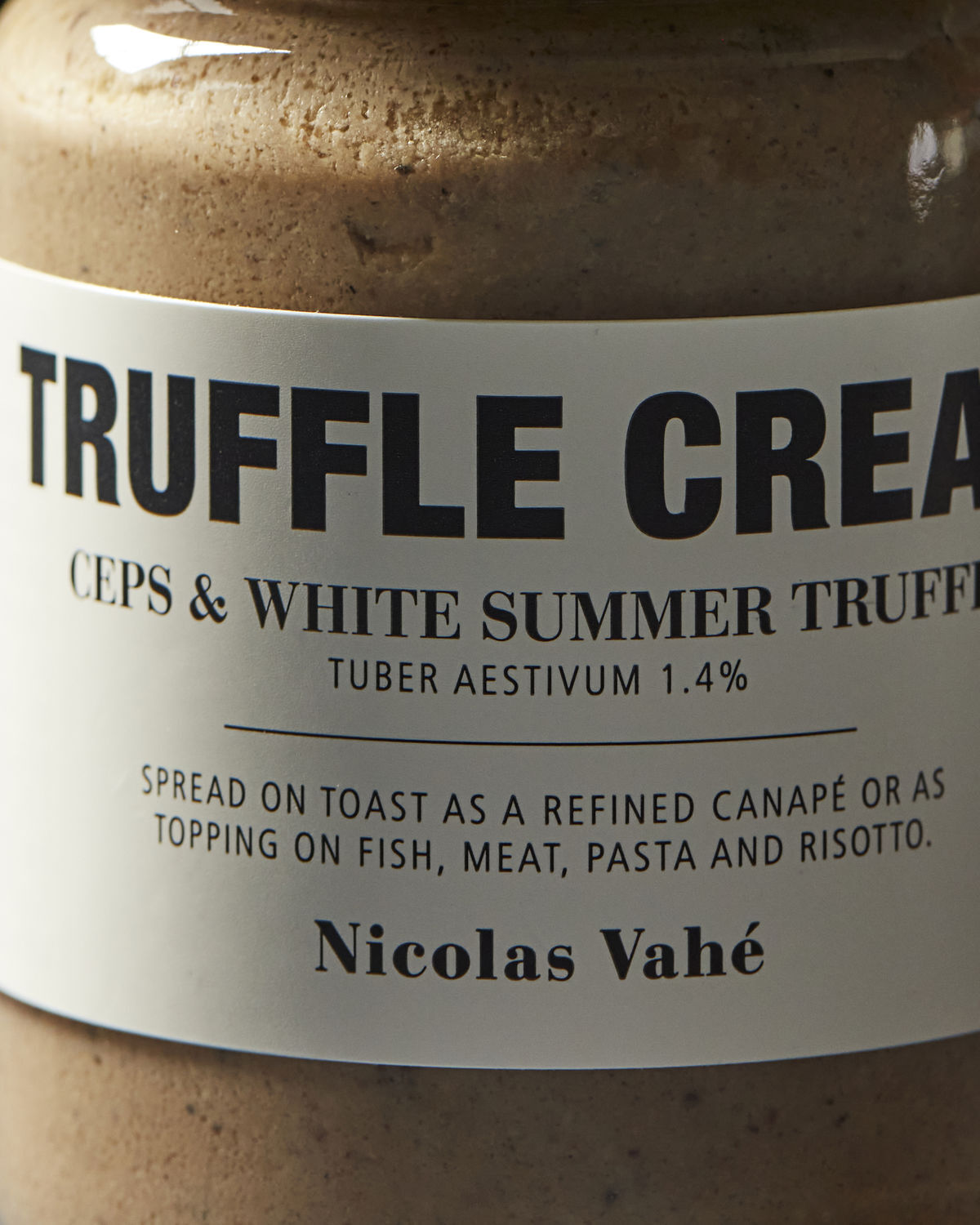 Truffle cream - Ceps & White Summer Truffle (140gr) - Nicolas Vahé