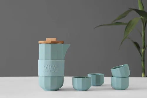 VIVA - Theeservies 5-delig, Groen