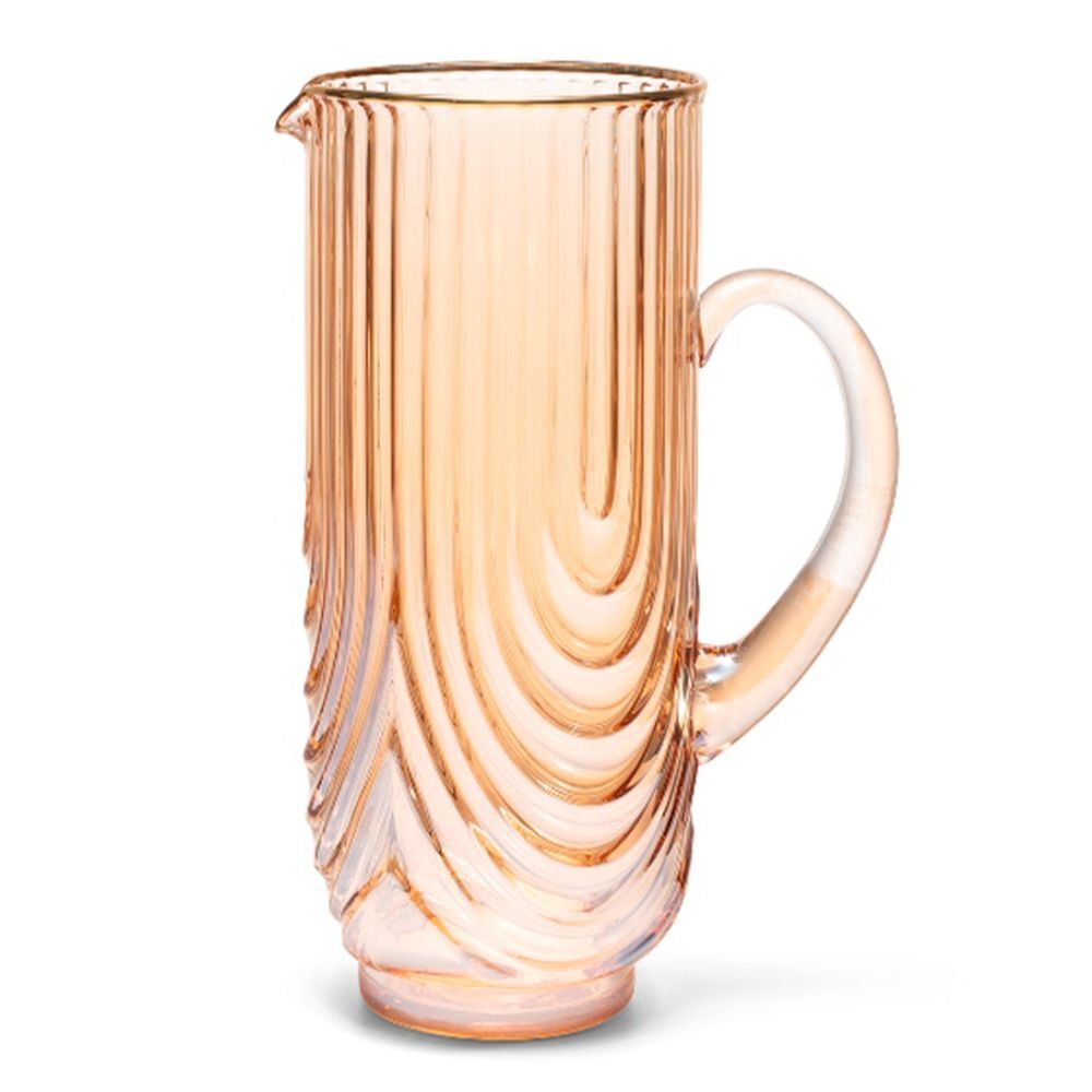 Vondels - Karaf Ripple, Amber, 23.5cm