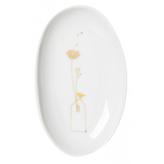 Räder, Schalenset Wonderland, wit met goud