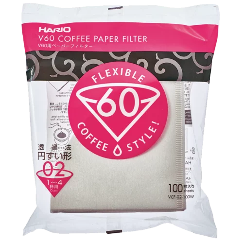 Hario – V60 Filterpapier Wit, 02, 100st.