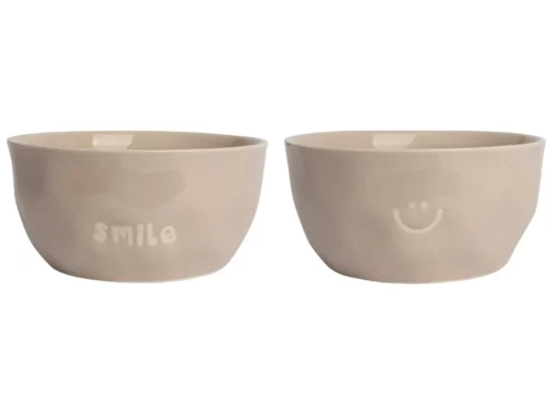Gusta – Kom Enjoyables Smile, Set van 2, Ø13,5 cm