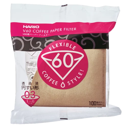 Hario – V60 Filterpapier Natural, 03, 100st.