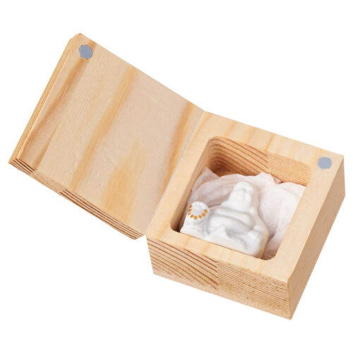 Räder, Geluksdoosje Relax, houten doosje met buddha