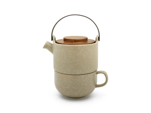 Bredemeijer - Tea for one Umea, Leemgrijs, 500ml
