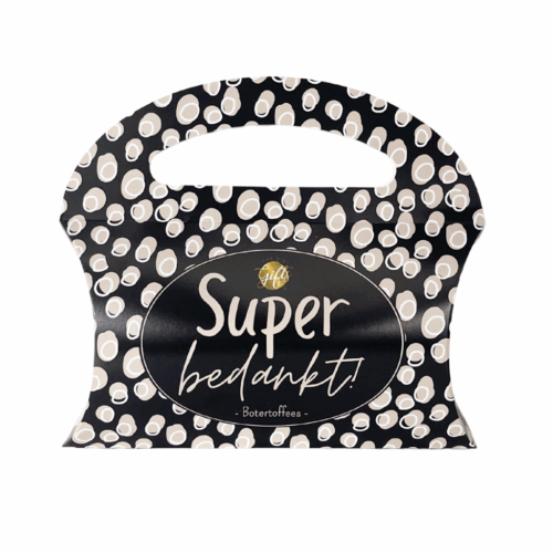 The Big Gifts - Snoep tasje, 'Super bedankt'