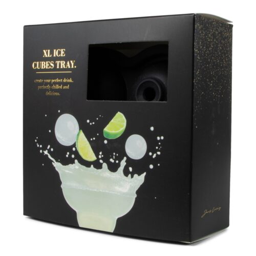 IJsblokjesvorm Bollen XL, zwart, Jens Living