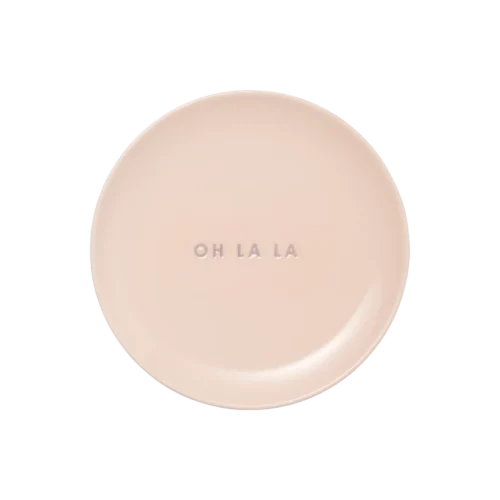 Vondels - Taartbordje OH LA LA, Ecru, ø16 cm