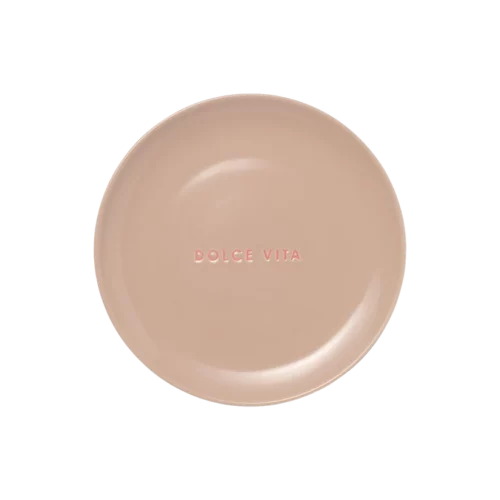 Vondels - Taartbordje DOLCE VITA, Beige, ø16 cm