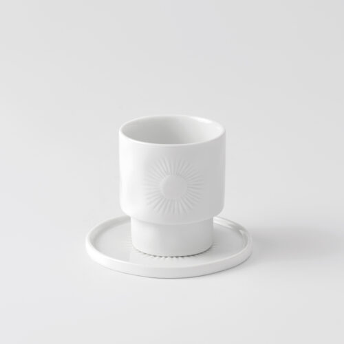 Räder - Espressokopje met schotel 'Sun', 60ml