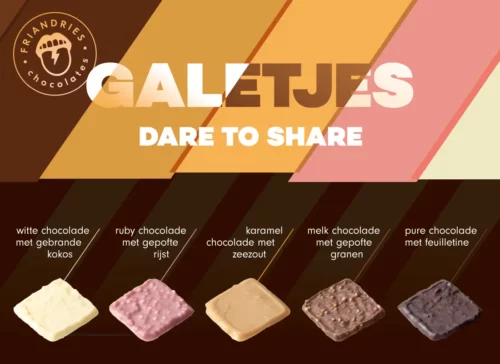 Friandries Galetjes mix chocolade
