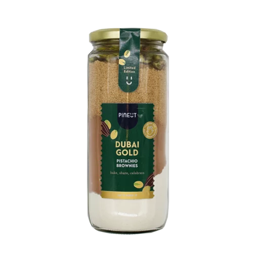 Pineut brownie mix dubai gold