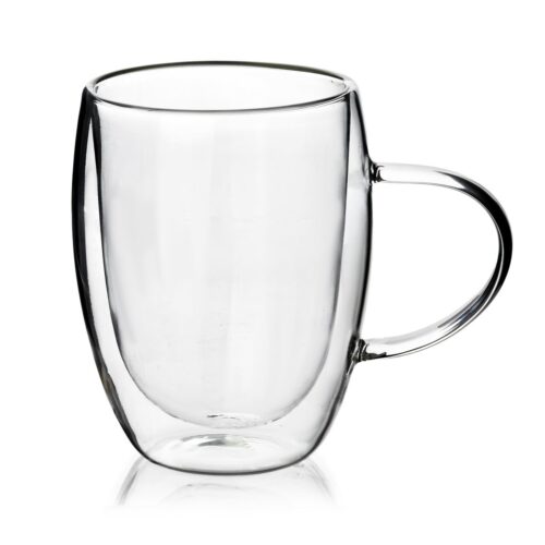 Allesken - Borosilicaatglas met oor 'Peter', 380ml