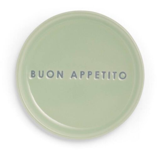Vondels - Schoteltje BUON APPETITO, Lichtgroen, ø8,5 cm