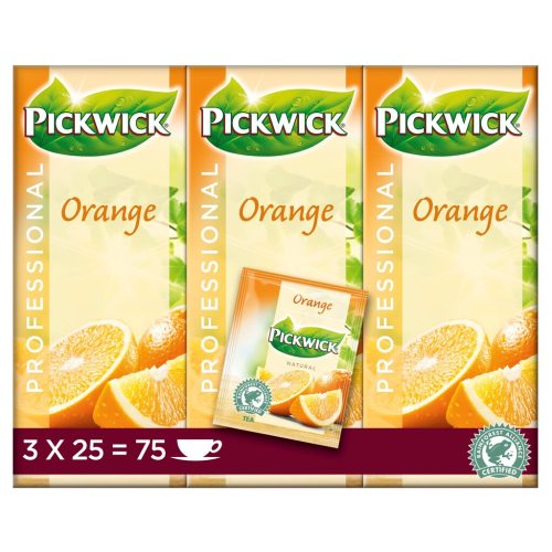 Pickwick Sinaasappel, 75×1,5g met envelop
