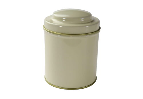 Shamila - Theeblik rond, crème, 125 gram