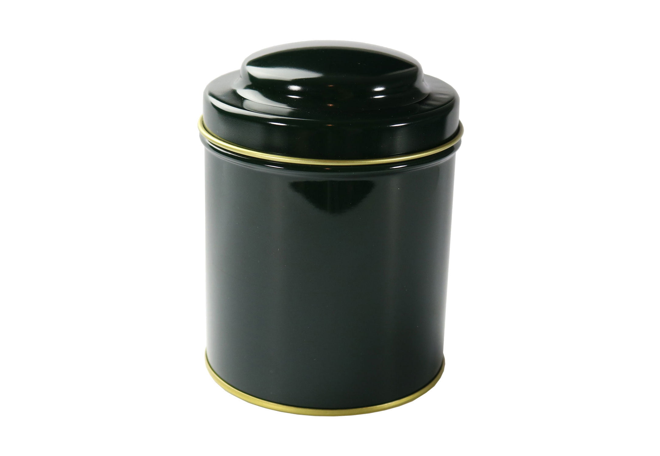 Shamila - Theeblik rond, zwart, 125 gram