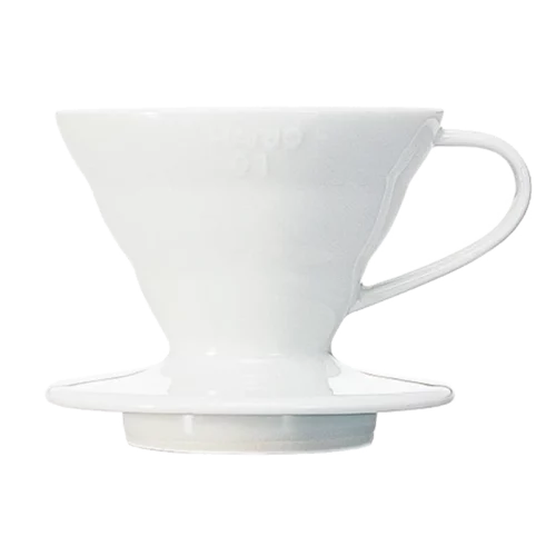 Hario – V60 Dripper Keramiek, 02, Wit