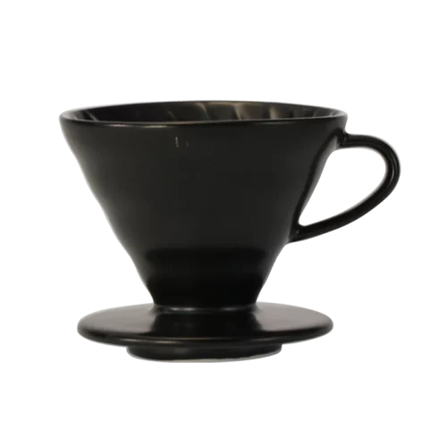 Hario – V60 Dripper Keramiek, 02, Mat Zwart