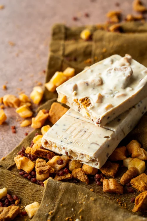 Fijn Chocolade - Witte Chocolade Appeltaartje, 200gr