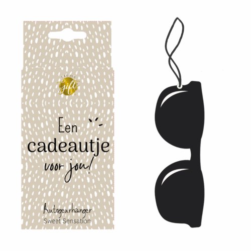 The Big Gifts - Autogeurhanger 'Cadeautje'