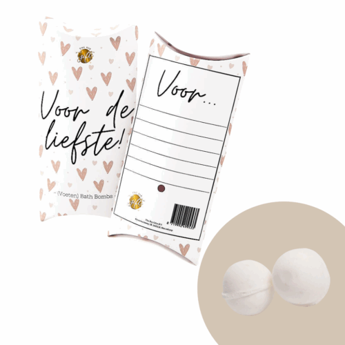 The Big Gifts - Cadeaudoosje Bruisballen 'Voor de liefste'