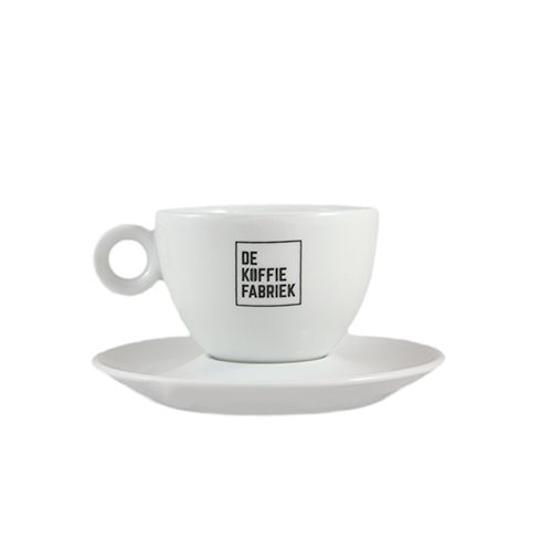 De Koffiefabriek Cappuccinokop Schotel 20 cl