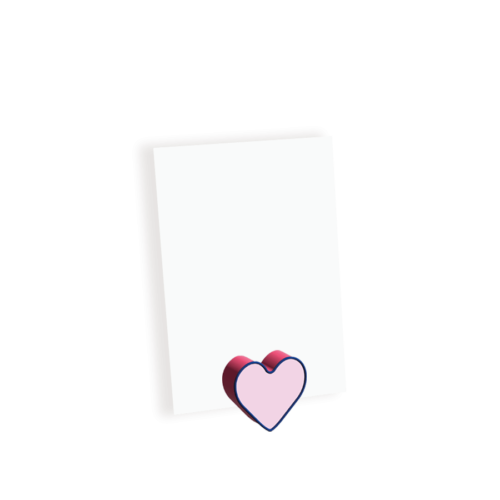 THE GIFT LABEL - Photo Holder, Heart