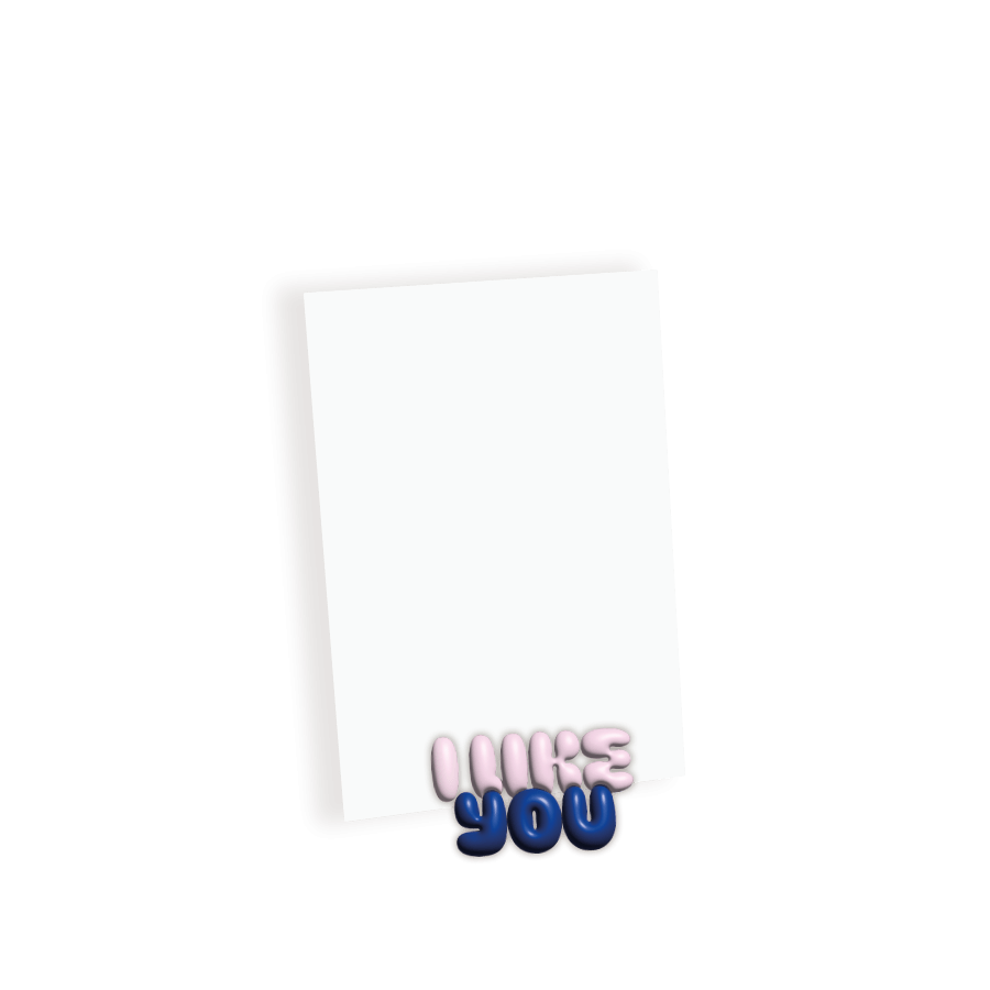 THE GIFT LABEL - Photo Holder, I Like You