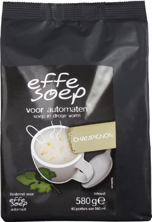 Effe Soep – Vending soep Champignon